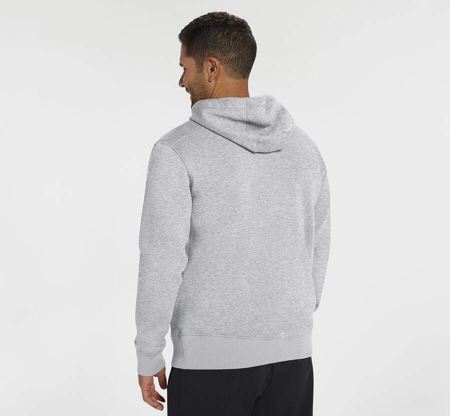 Hoka One One Hoodie Mens Grey - Performance - 20194DUFM